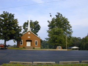 54 - Caney Fork Baptist Church - Temple Hill, KY, Barren County