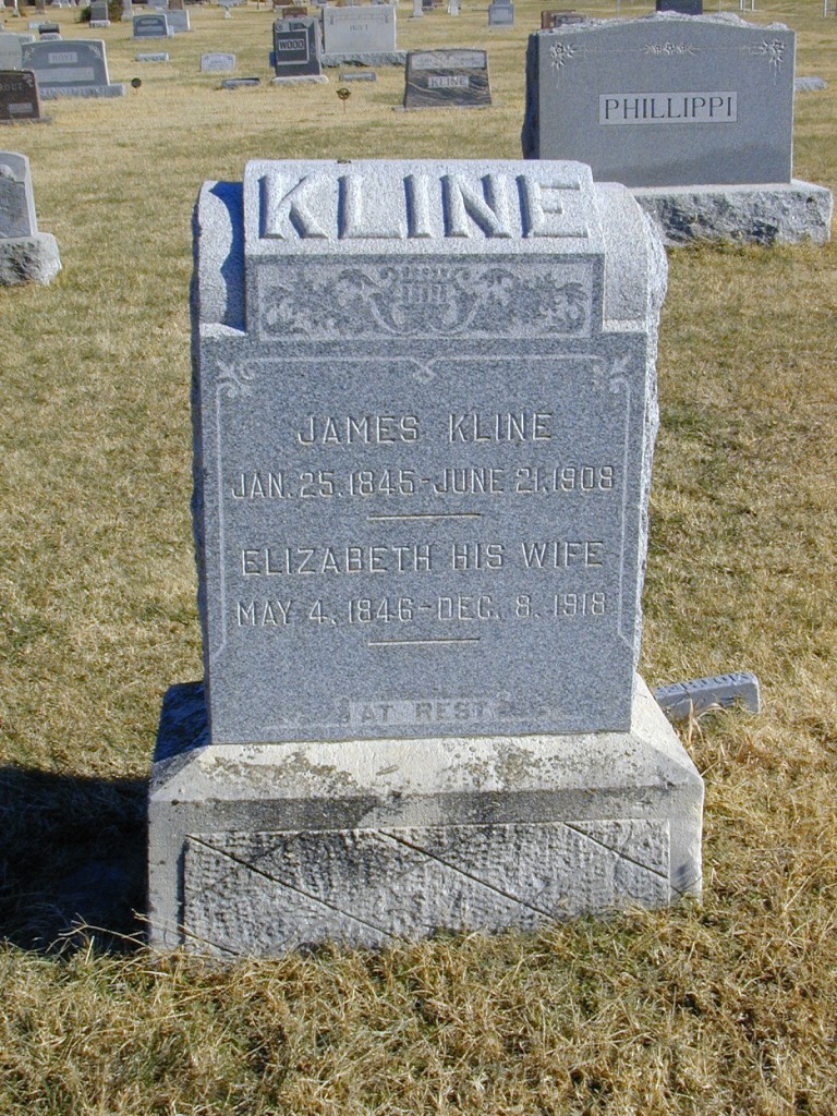 James & Elizabeth (Conver) Kline