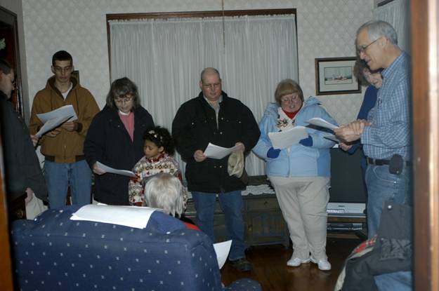 Church Caroling Party